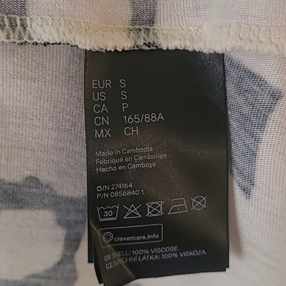 H&M Sleeveless Swing Midi Dress size S - Picture 7 of 7